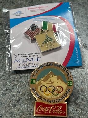 Collectible Pins(2) from the Olympics